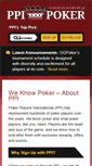 Mobile Screenshot of ppipoker.com